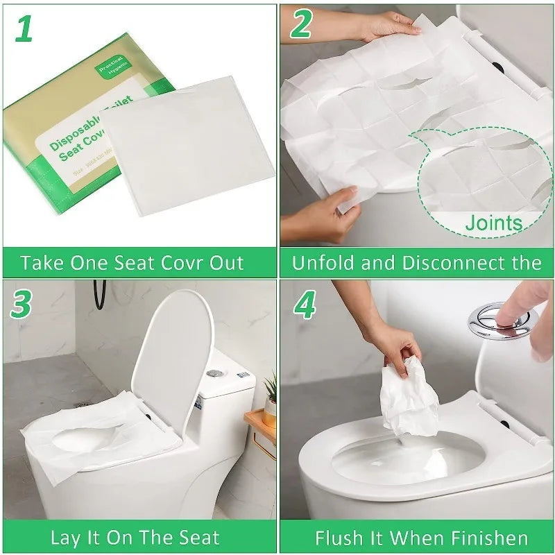 Portable Disposable Toilet Seat Covers