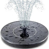Solar-Powered Floating Fountain Pump for Bird Baths & Ponds