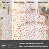 Red Heart Print Duvet Cover Set with Pillowcases
