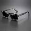 Retro-Vintage Sonnenbrille in quadratischer Form