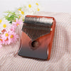 Mahogany Kalimba Thumb Piano with Tuning Kit