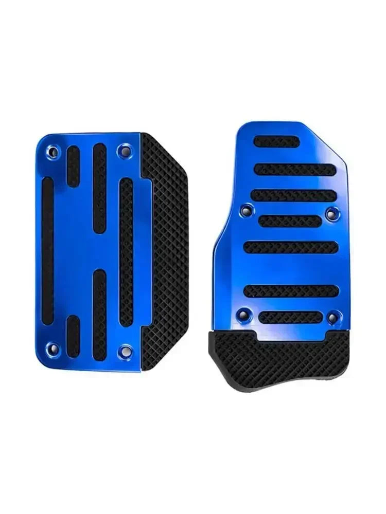 Non-Slip Aluminum Pedal Covers for Gas and Brake
