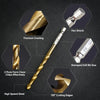 Titanium-Coated Hex Shank Drill Bit Set