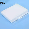 Ten pieces of white laundry color absorbing paper sheets packaged in clear plastic.
