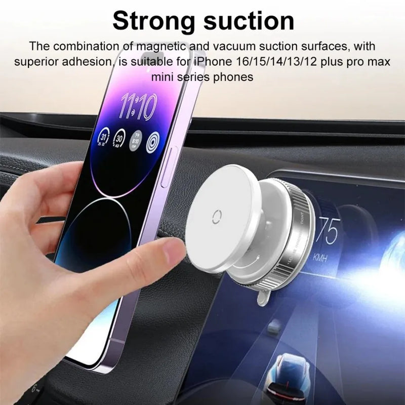 Magnetic Vacuum Car Phone Mount