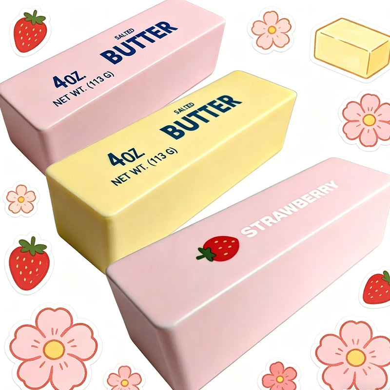 Strawberry Butter Stress Relief Squeeze Toy