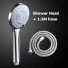 High-Pressure Handheld Shower Head with 5 Spray Modes