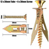 Heavy-Duty Self-Drilling Drywall Anchors & Screws