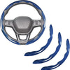 Carbon Fiber & Leather Steering Wheel Cover
