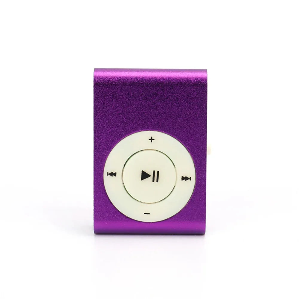 Mini Clip-On MP3 Player with TF Card Support