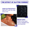 Radiant Silver Glitter Spray for Hair, Face & Body
