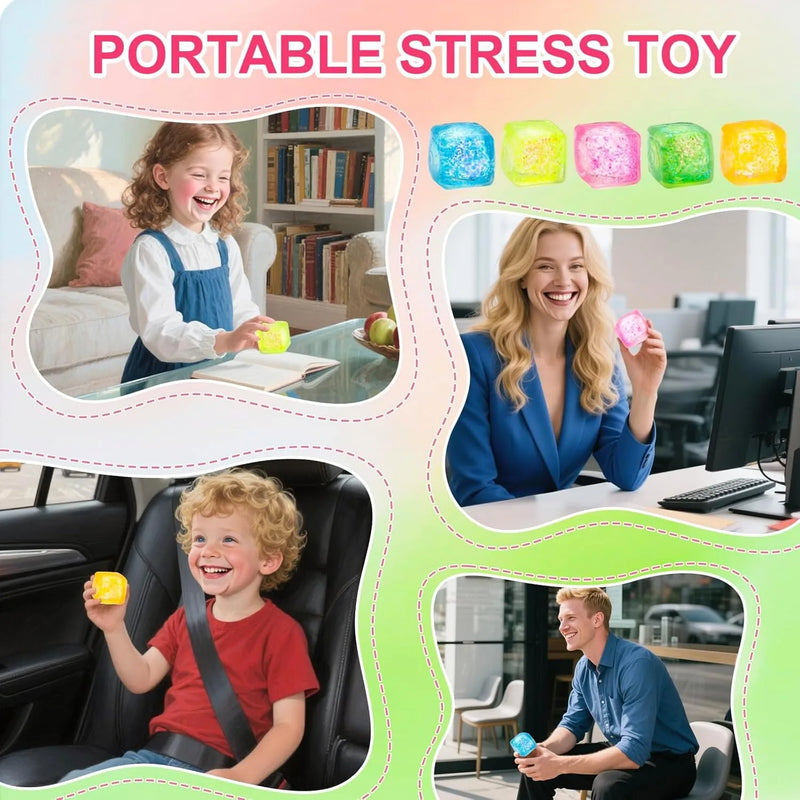 Slow-Rise Stress Relief Cube