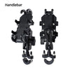 Shock-Absorbing Motorcycle Phone Mount