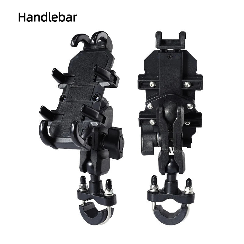 Shock-Absorbing Motorcycle Phone Mount