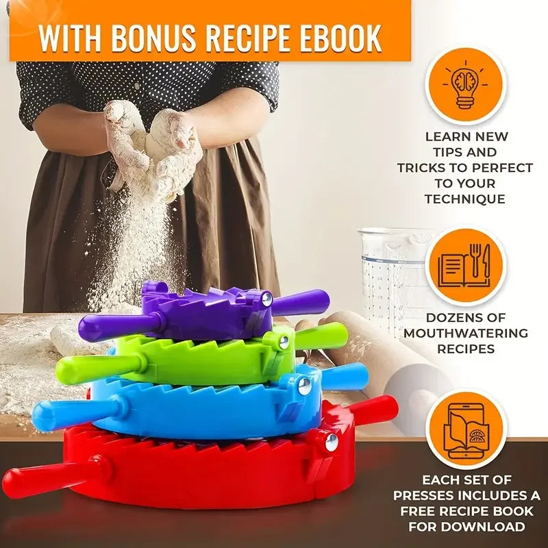 Ergonomic Dumpling & Pastry Press Mold