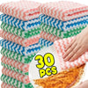 Super Absorbent Coral Fleece Dishcloths (Set of 10)