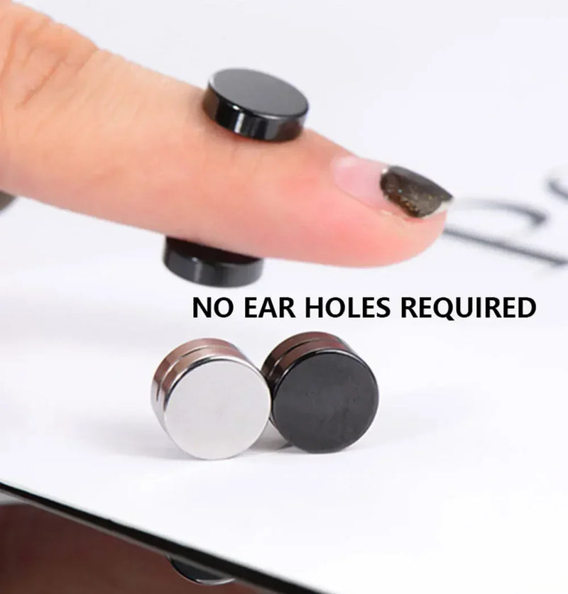 Crystal Magnetic Stud Earrings