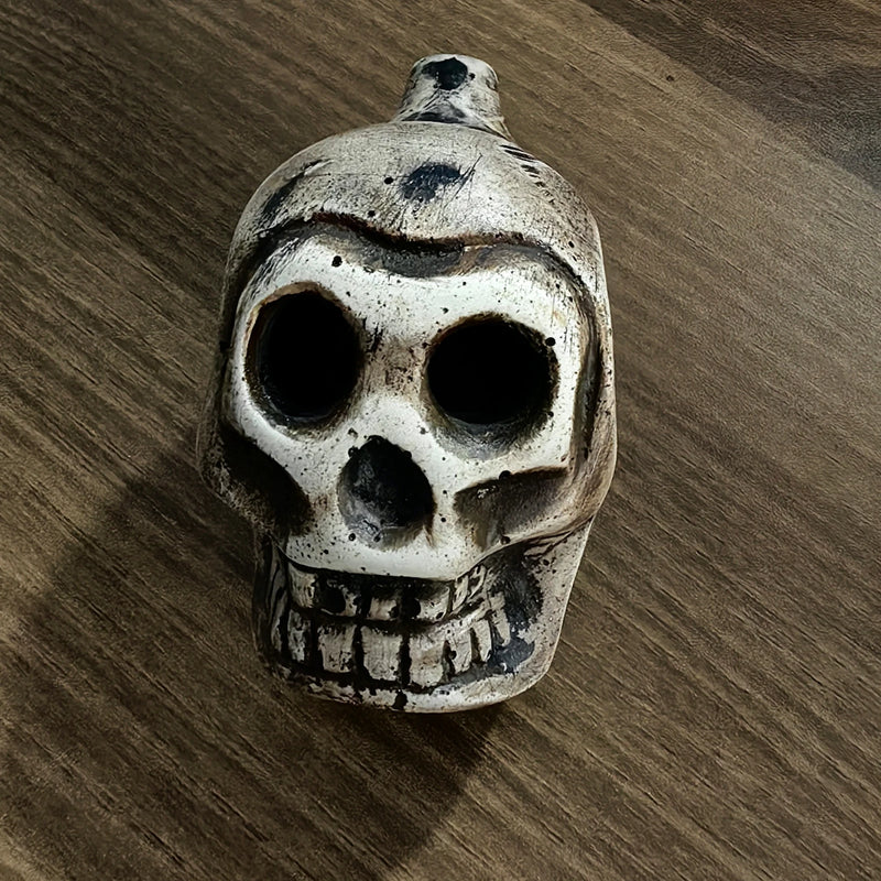 Silbato de la Muerte Azteca - Sonido Aterrador y Diseño de Calavera