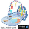 Musical Activity Gym with Kick-and-Play Piano for Babies