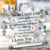 I Love You Acrylic Puzzle Desktop Keepsake