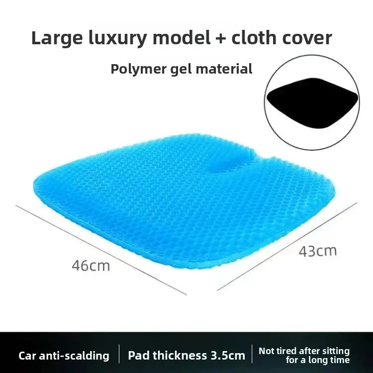Cooling Gel Seat Cushion with Honeycomb Support
