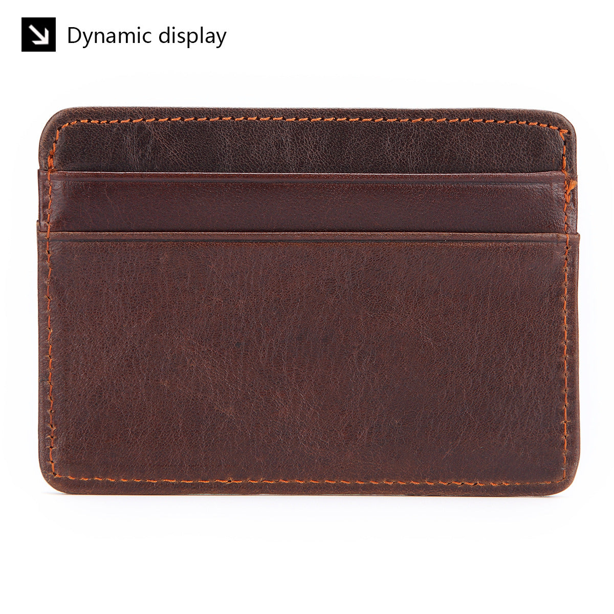 Genuine Leather Slim Card Holder Wallet