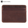 Genuine Leather Slim Card Holder Wallet