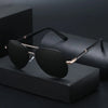 Klassische Aviator-Sonnenbrille mit polarisierten Gläsern
