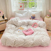 Ultra-Soft Pre-Washed Microfiber Duvet Cover Set with Pillowcases