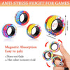 Magnetic Fidget Rings for Stress Relief