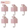 Cute Cartoon Cat Wall Hooks - Self-Adhesive