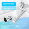 Universal 360° Swivel Faucet Extender with Dual-Mode Sprayer