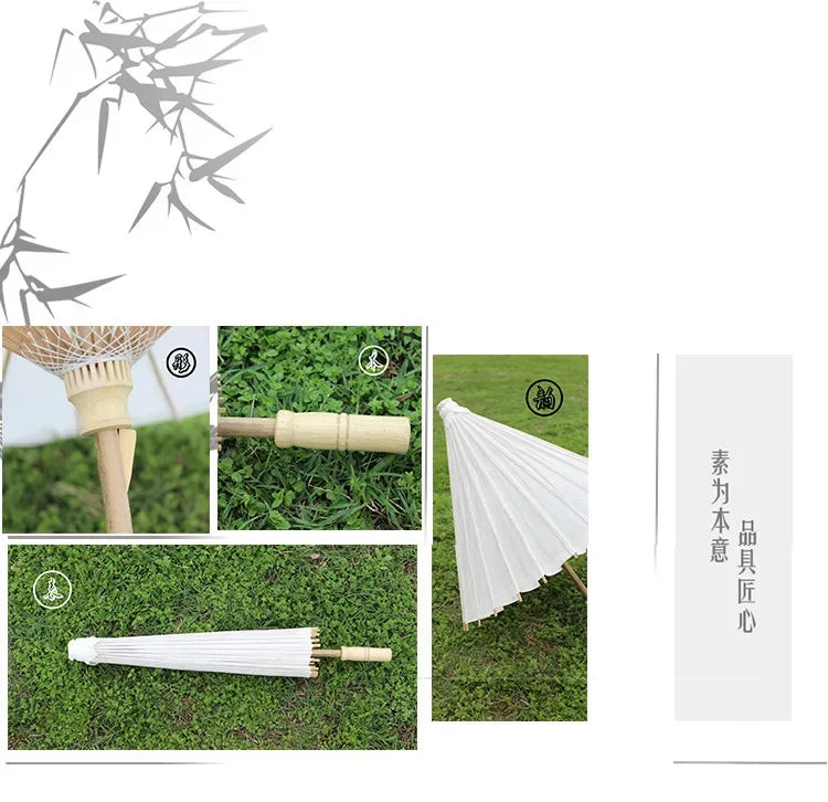 Traditional Paper Umbrella for Décor & Photography