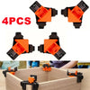 Adjustable Right Angle Corner Clamps for Woodworking (4-Pack)