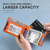 Slim RFID-Blocking Carbon Fiber Leather Wallet