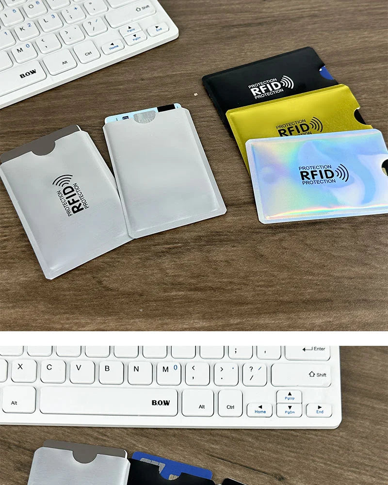 RFID Blocking Card Sleeves (Pack of 2)