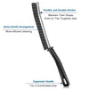 Angled Crevice Cleaning Brush with Stiff Nylon Bristles