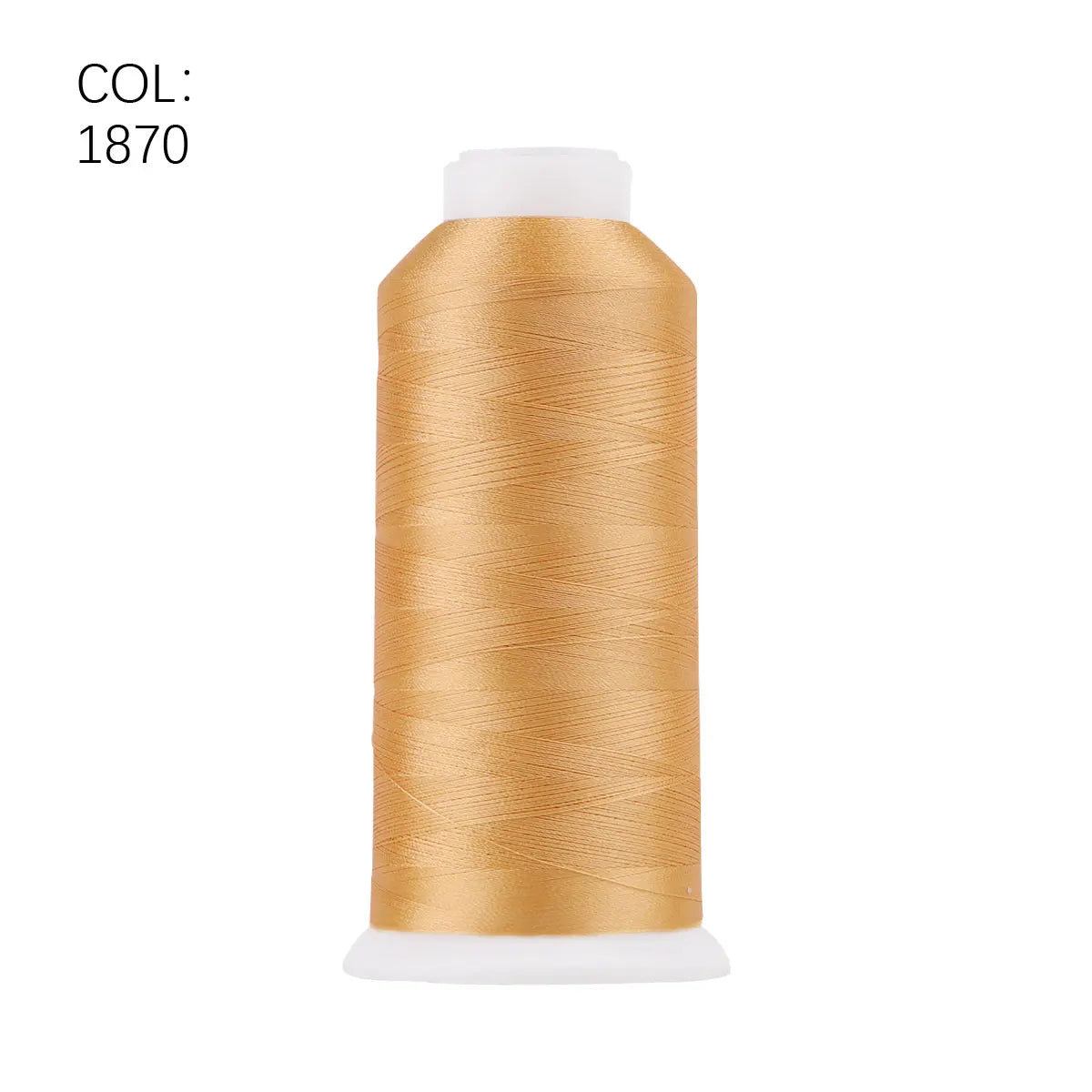 Premium Polyester Embroidery Thread - Large 4000m Spool for Machine & Hand Stitching