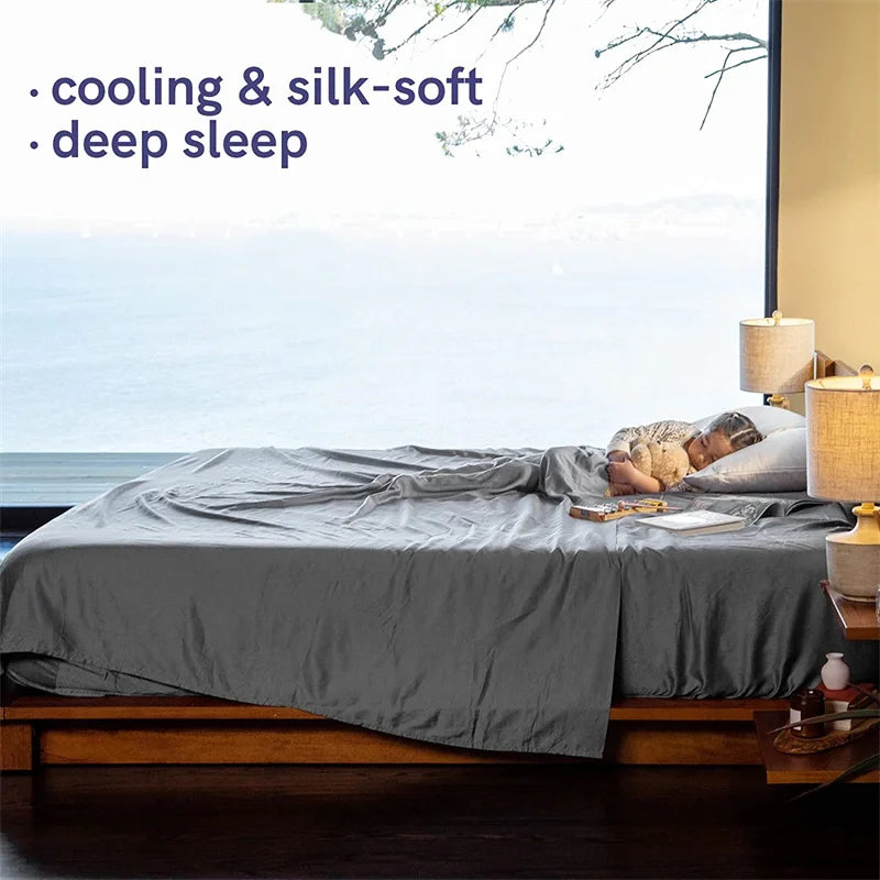 Luxury Organic Bamboo Bed Sheet Set