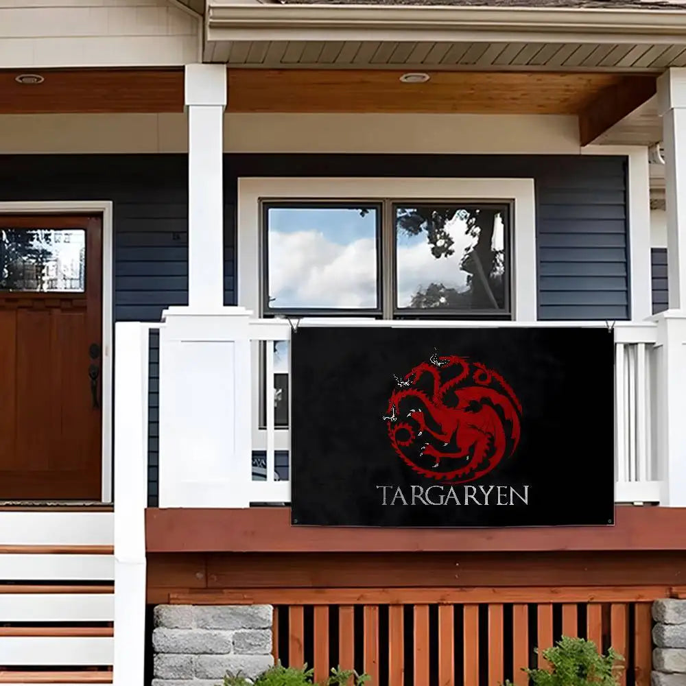 House Targaryen Emblem Hanging Banner