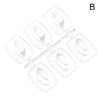 Transparent Removable Adhesive Hooks for Cable Management