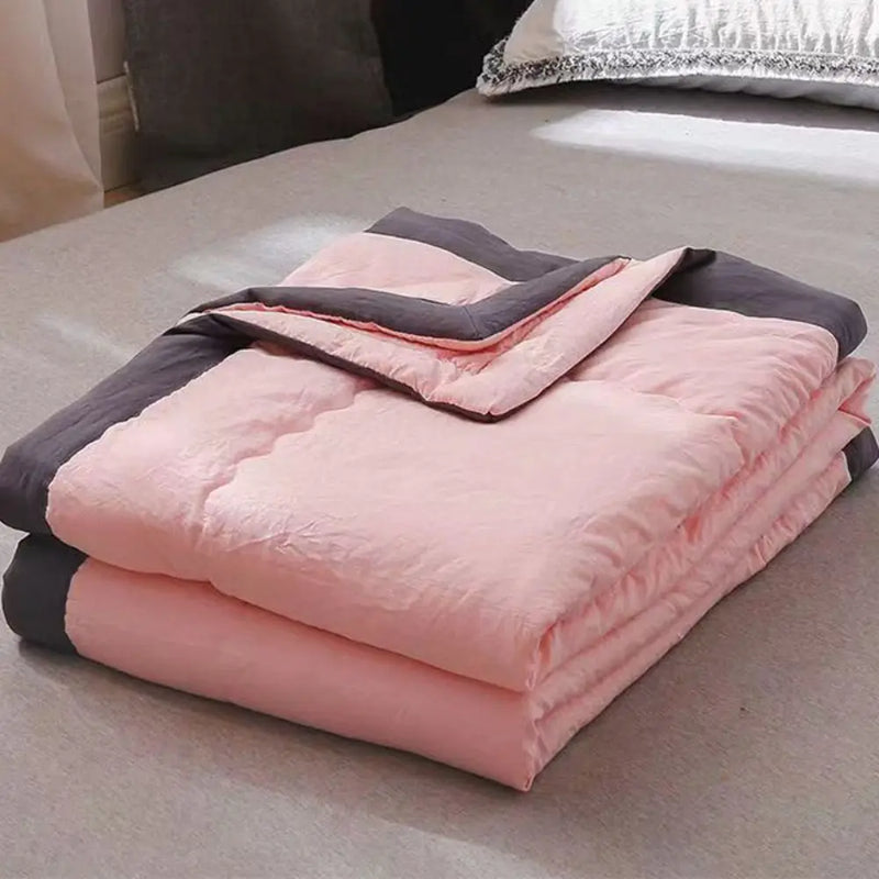 Double-Sided Cooling Blanket for Summer Comfort