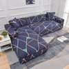 Printed Stretch Sofa Cover for L-Shaped and Corner Sofas