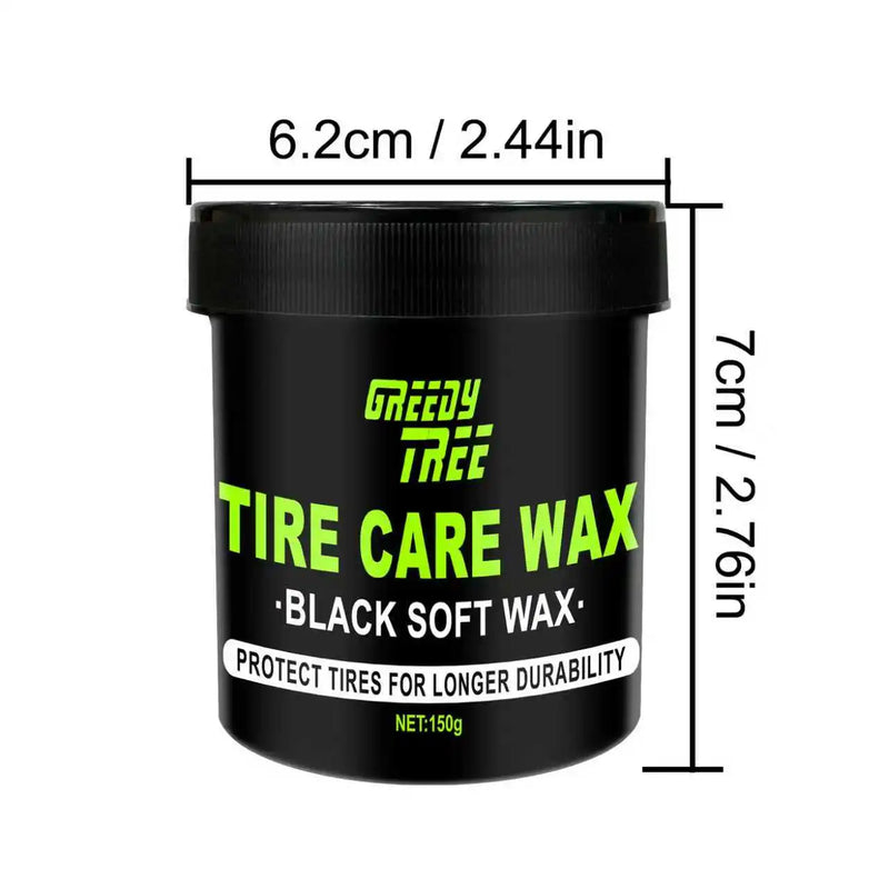 High-Gloss Tire Shine Spray with UV Protection