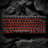 Carbon Pattern Side-Printed Keycap Set for MX-Style Keyboards