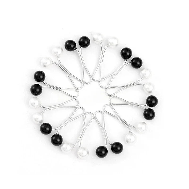 Alfileres de Perla para Hiyab - Set de 12