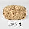 4-Ply Soft Cotton Blend Yarn for Knitting and Crochet