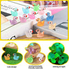 Glowing Miniature Duck Figurines for Gardens & Terrariums