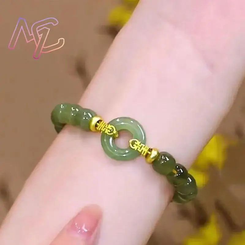 Natürlicher Jade-Jadeschmuck für Damen