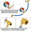 R134A Car AC Refrigerant Charging Hose with Gauge